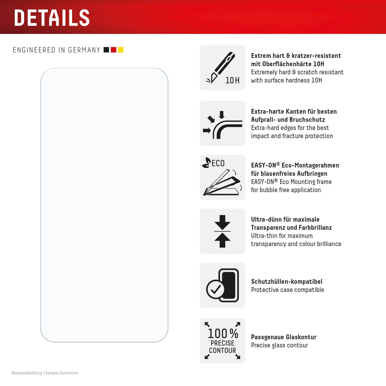 Samsung Galaxy S23 FE Screen Protector (2D)