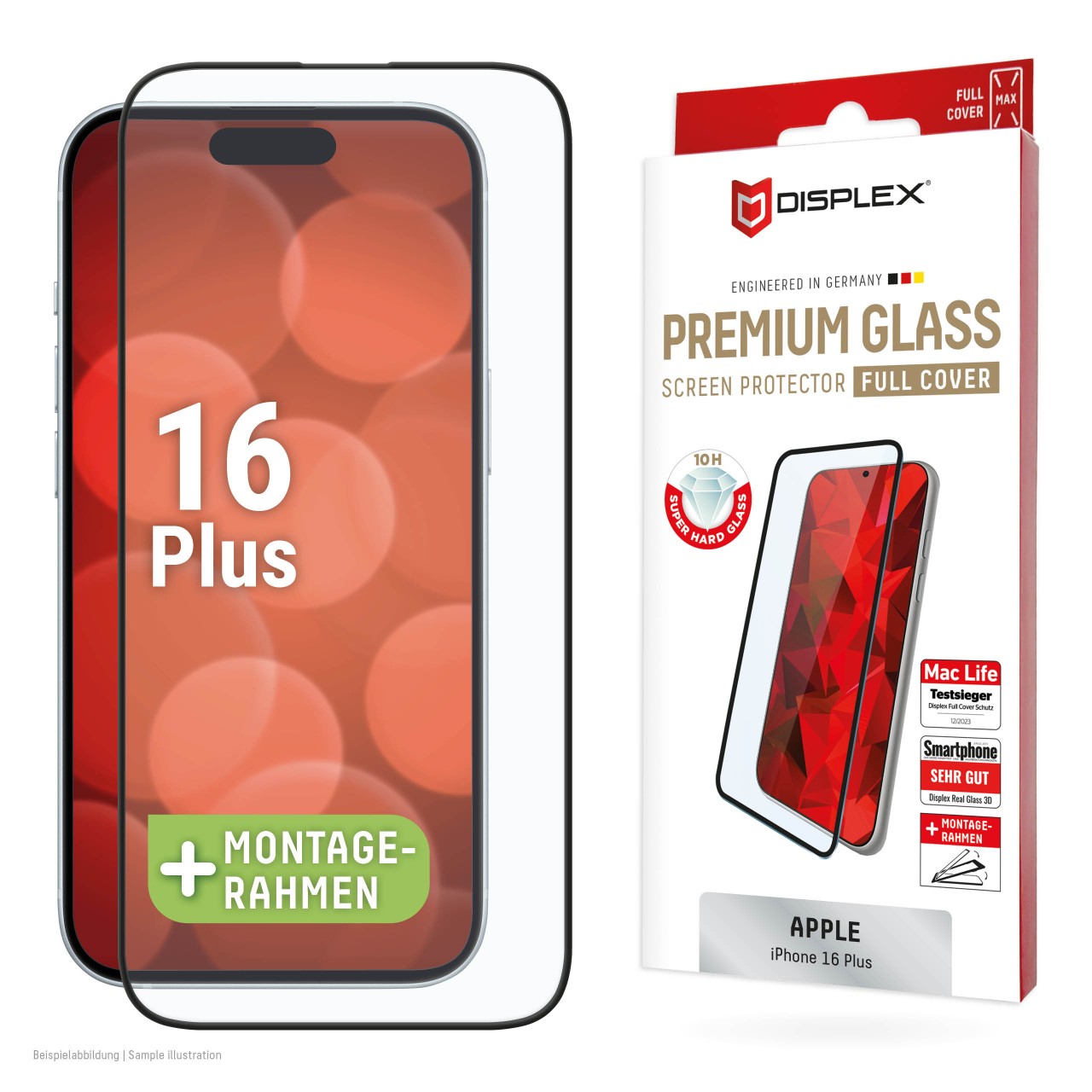 Premium Glas (Full Cover) für Apple iPhone 16 Plus