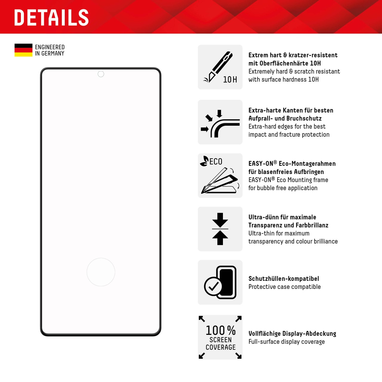 Galaxy S23 Ultra Full Cover Glass