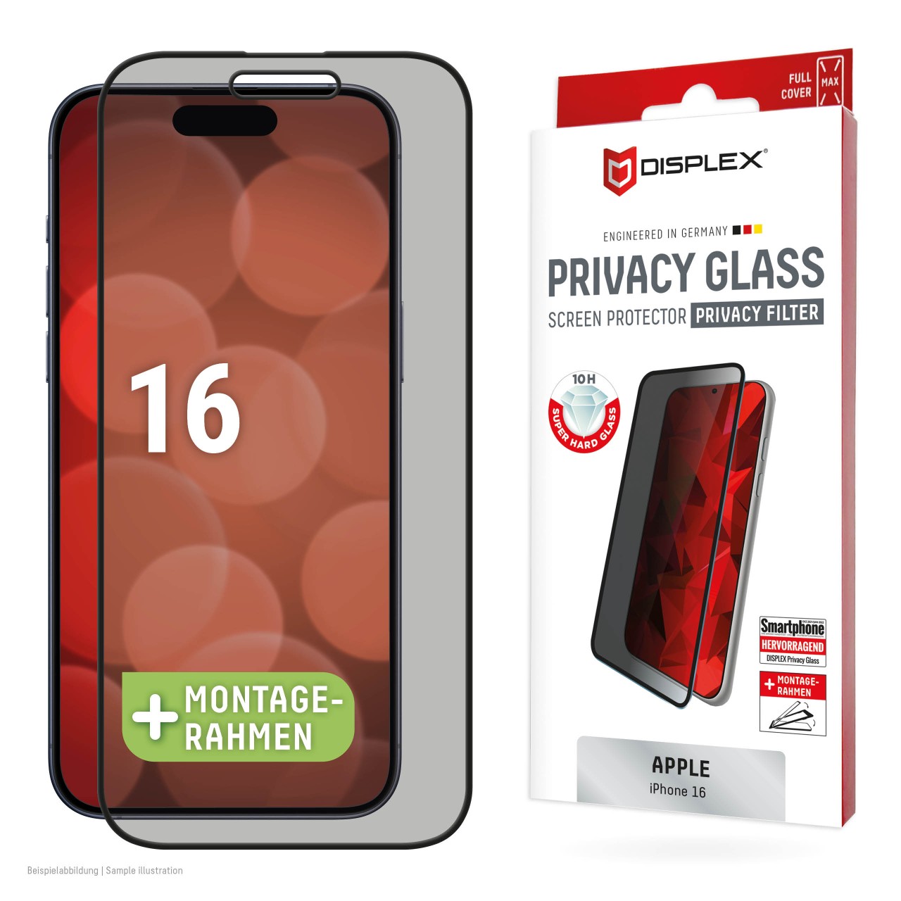 iPhone 16 Privacy Glas