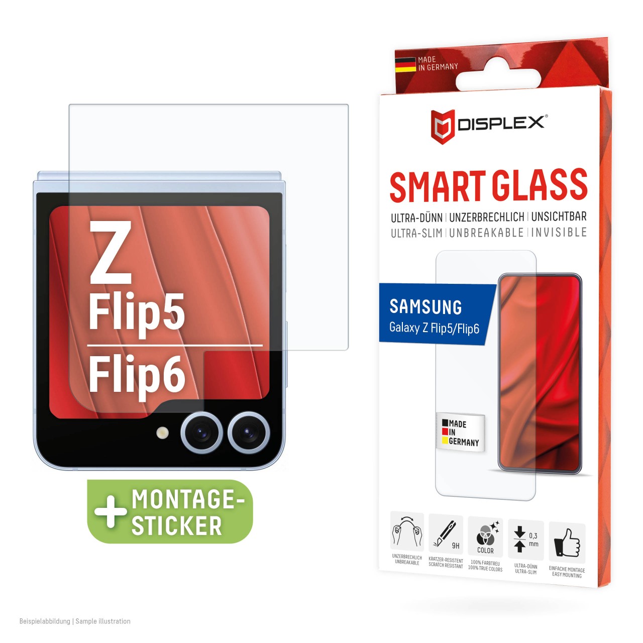 Samsung Galaxy Z Flip5/Z Flip6 Smart Glass