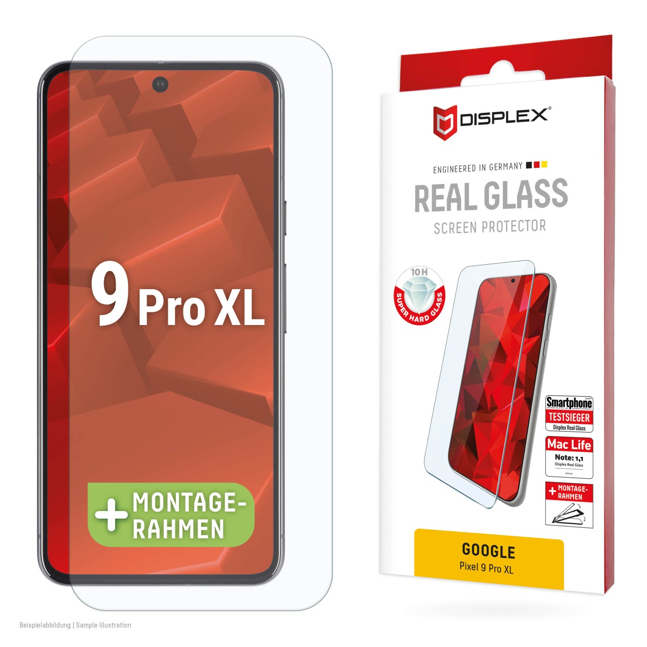 Google Pixel 9 Pro XL Schutzglas (2D)