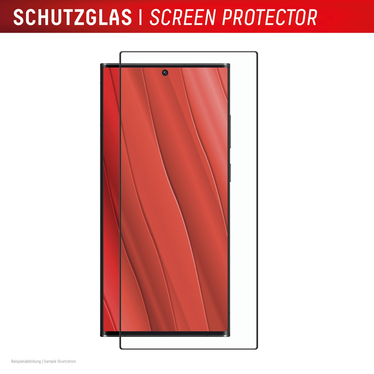 Premium Anti-Reflex Glas (super-entspiegelt, FC) für Samsung S24 Ultra